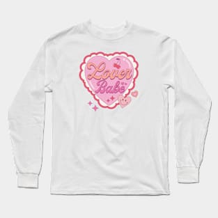 Lover Babe Love Heart Happy Valentines Day Long Sleeve T-Shirt